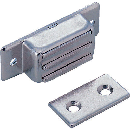 ＴＲＵＳＣＯ　マグネットキャッチ　アルミ製・縦型　５０ｍｍ　（１個＝１ＰＫ） TMC-0083