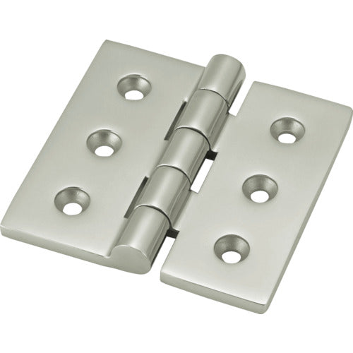 ＴＲＵＳＣＯ　ステンレス重量平型蝶番　全長１００ｍｍ　（１個＝１袋） TLS-100F
