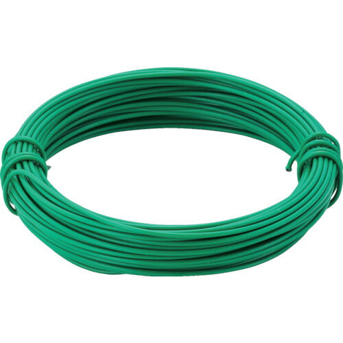 ＴＲＵＳＣＯ　カラー針金　小巻タイプ　緑　２０番手　線径０．９ｍｍ×１５ｍ TCWS-09GN