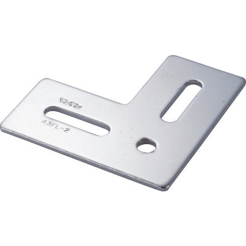 ＴＲＵＳＣＯ　ジョイント金具４３型フラット　ステンレス　寸法９０Ｘ９０　穴数３ TK43-FL2S
