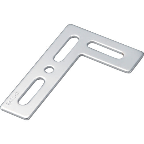 ＴＲＵＳＣＯ　ジョイント金具２４型フラット　クロム　寸法１００Ｘ６５　穴数４ TK24-FL3C