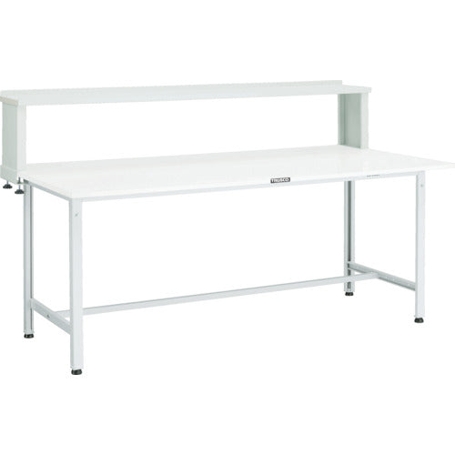 ＴＲＵＳＣＯ　軽荷重作業台（３００ｋｇ）ＡＥ型　９００Ｘ６００ＸＨ１０４４（全高）　上棚付　グリーン色 AE-0960YURB