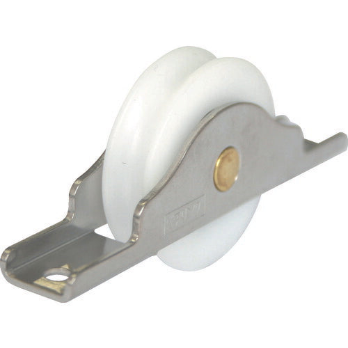 【取寄品】 ＴＲＵＳＣＯ ベアリング戸車（木製建具用） 丸型（コ型枠） Φ３０ （２個入） THS-10-30M 【送料都度見積】