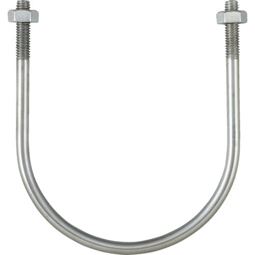 ＴＲＵＳＣＯ　ＳＧＰ用Ｕボルト　ＳＵＳ３０４　呼び径１５Ａ　ねじ径Ｗ３／８ TSGP-BT15A-S