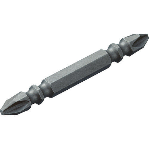 ＴＲＵＳＣＯ 両頭Ｗ溝ビット ２Ｘ６５ １０本入 TWB-2065
