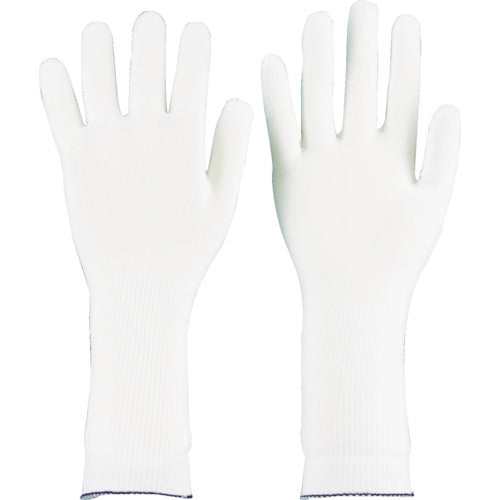 ＴＲＵＳＣＯ　クリーンルーム用インナー手袋　Ｍサイズ　（１０双入） TPG-312-M