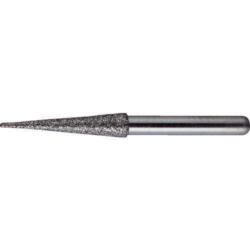 ＴＲＵＳＣＯ　ダイヤモンドバー　Φ２．２Ｘ刃長１０Ｘ軸１．６　＃１４０ T1-102M