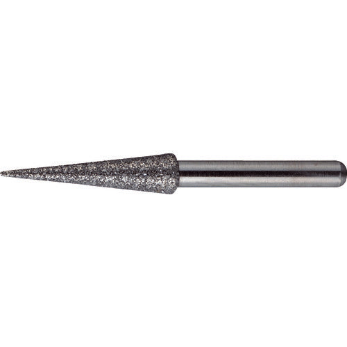 ＴＲＵＳＣＯ　ダイヤモンドバー　Φ２．５Ｘ刃長１０Ｘ軸１．６　＃１４０ T1-103M