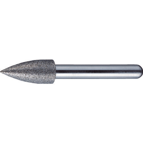 ＴＲＵＳＣＯ　ダイヤモンドバー　Φ１０Ｘ刃長２２Ｘ軸６　＃１００ T6-403C