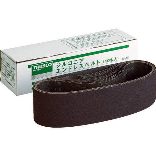 ＴＲＵＳＣＯ　ジルコニアベルト　１００Ｘ９１５ｍｍ　＃４０　（１０本入） TEB100-Z40