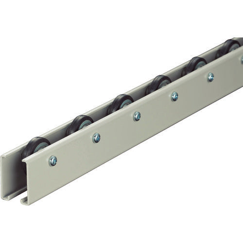 ＴＲＵＳＣＯ ホイールコンベヤ ゴムライニングΦ４０Ｘ９ Ｐ５０Ｘ３０００ V-40G-50-3000