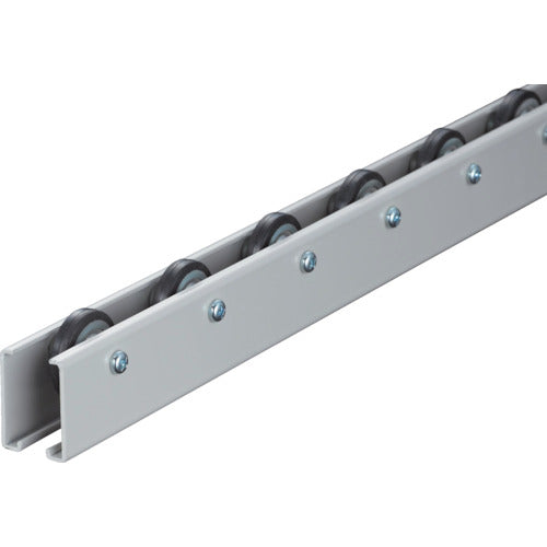 ＴＲＵＳＣＯ ホイールコンベヤ ゴムライニングΦ４０Ｘ９ Ｐ７５Ｘ１８００ V-40G-75-1800