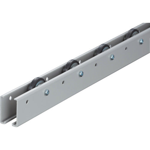 ＴＲＵＳＣＯ ホイールコンベヤ ゴムライニングΦ４０Ｘ９ Ｐ１００Ｘ１８００ V-40G-100-1800