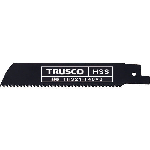 ＴＲＵＳＣＯ　セーバーソーブレード　鉄工用　厚のこ刃　１４０ｍｍＸ８山 THS21-140X8