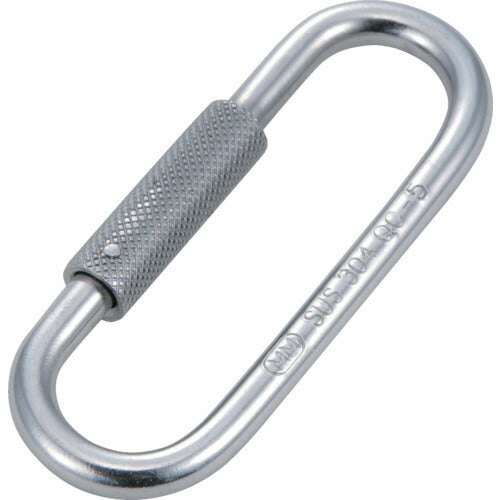 ＴＲＵＳＣＯ　クイックキャッチ　ステンレス製　スライド式　６ｍｍ　１個入 TQC-6