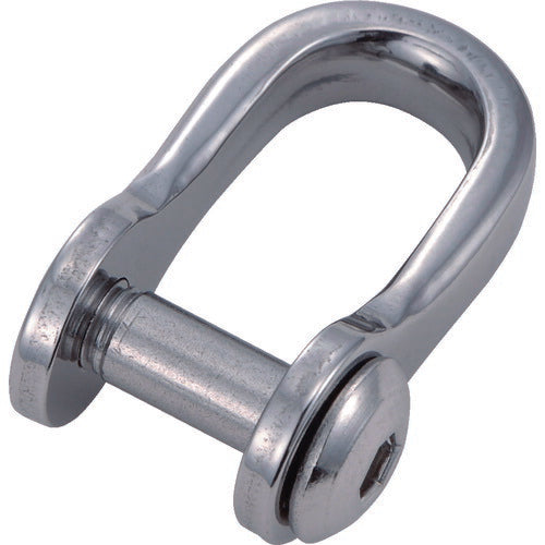 ＴＲＵＳＣＯ　沈み半丸シャックル　ステンレス製　５ｍｍ　２個入 TSHS-5