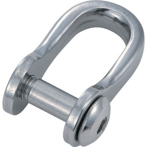 ＴＲＵＳＣＯ　沈み半丸シャックル　ステンレス製　６ｍｍ　２個入 TSHS-6