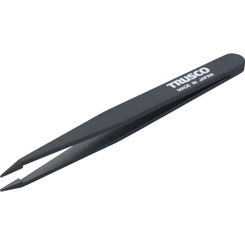 ＴＲＵＳＣＯ　プラスチック製ピンセット　１２０ｍｍ　先細型 TPP-230
