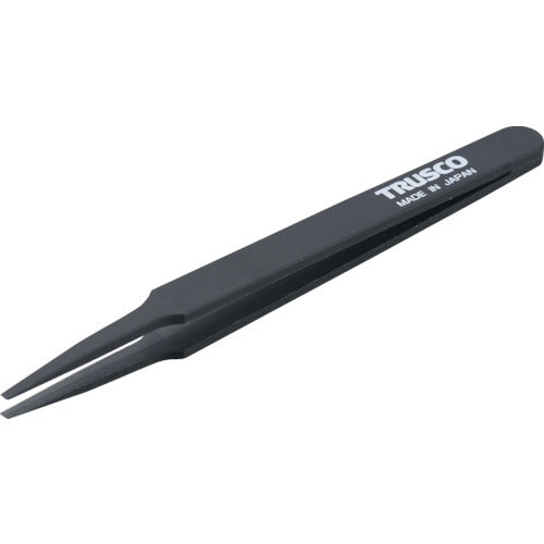 ＴＲＵＳＣＯ　プラスチック製ピンセット　１２０ｍｍ　先丸型 TPP-231