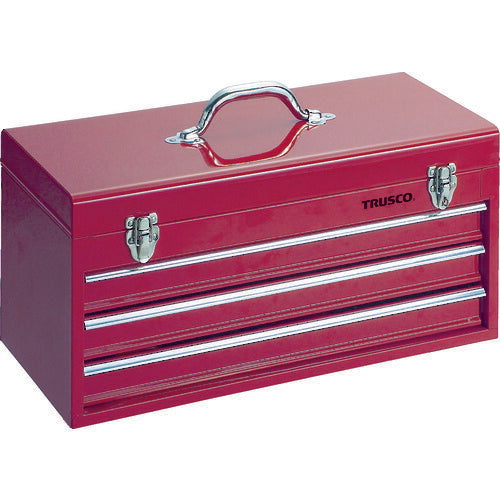 【取寄品】 ＴＲＵＳＣＯ キャビネットツールボックス ５３３Ｘ２４１Ｘ２７３ TCBOX-3R 【送料都度見積】