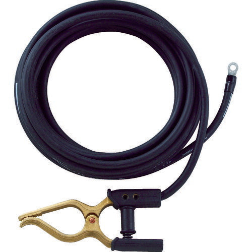 ＴＲＵＳＣＯ　キャブタイヤケーブル　アースクリップ丸端子付　１０ｍ TCT-2210KE