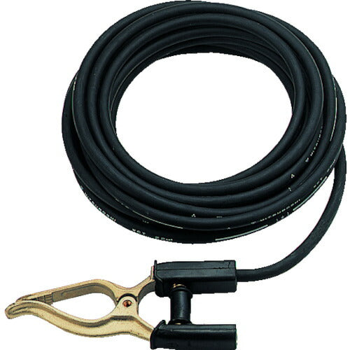 ＴＲＵＳＣＯ　キャブタイヤケーブル　アースクリップ丸端子付　１０ｍ TCT-3810KE