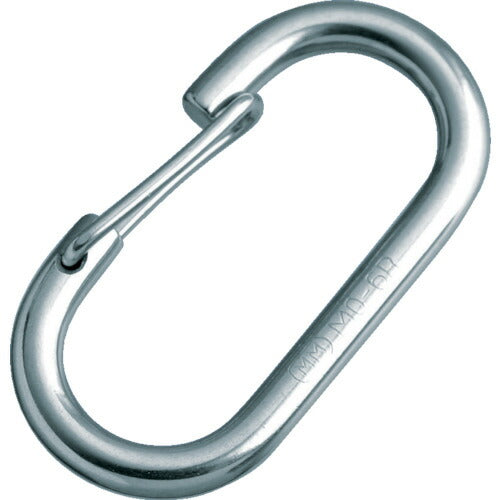 ＴＲＵＳＣＯ　Ｏ型フック　ステンレス製　６ｍｍ　（１個＝１袋） TOF-6R