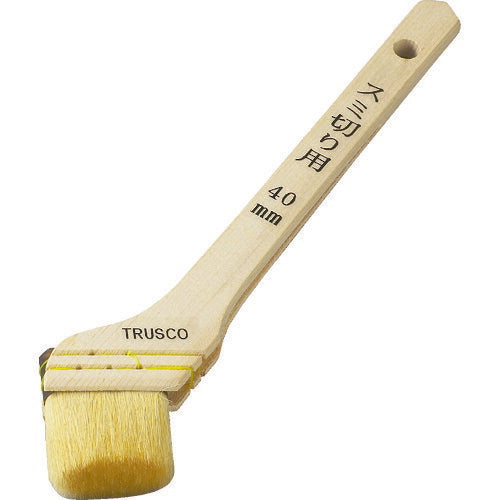 ＴＲＵＳＣＯ　スミ切り用刷毛　４０ｍｍ TPB-532