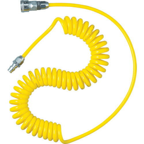 ＴＲＵＳＣＯ　スパイラルホース　カップリング付　使用範囲　２ｍ SAH-803C