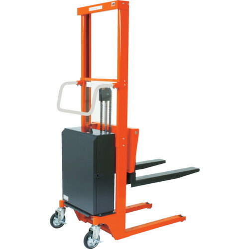 【取寄品】 ＴＲＵＳＣＯ コゾウリフター フォーク式 Ｈ５０－１４７０ 電動昇降式 BEN-D500-15-5H 【送料都度見積】