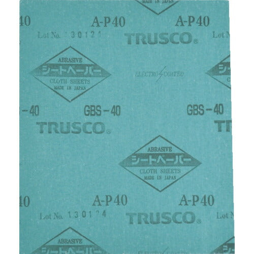 ＴＲＵＳＣＯ　シートペーパー　＃３２０　５枚入 GBS-320-5P