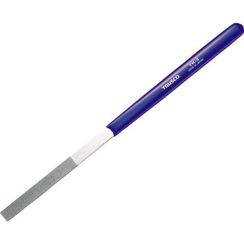 ＴＲＵＳＣＯ　ダイヤモンドテーパーヤスリ金型・精密仕上げ用６．２Ｘ０．６ｍｍ TK-3