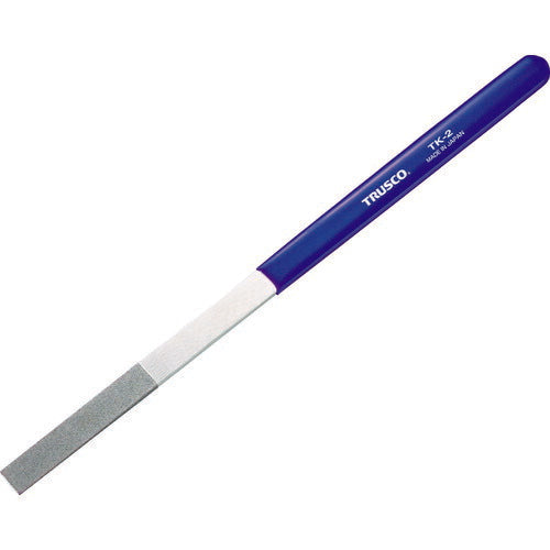 ＴＲＵＳＣＯ　ダイヤモンドテーパーヤスリ金型・精密仕上げ用８．２Ｘ０．６ｍｍ TK-2