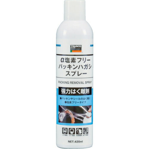 ＴＲＵＳＣＯ　α塩素フリーパッキンハガシスプレー　４２０ｍｌ ALP-GREF