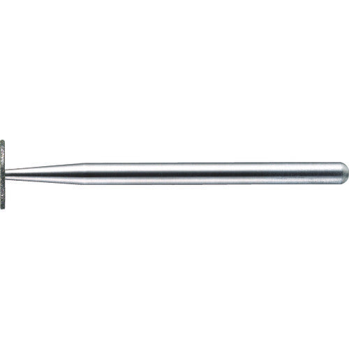 ＴＲＵＳＣＯ　ディスクタイプダイヤモンドバー　Φ９Ｘｔ０．７Ｘ軸３　＃１４０ T3-169DM-07