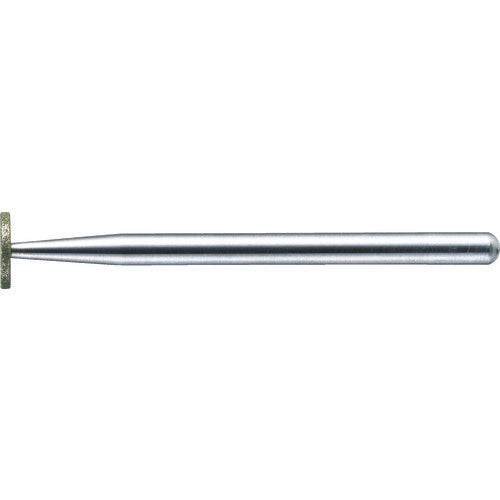 ＴＲＵＳＣＯ　ディスクタイプダイヤモンドバー　Φ７Ｘｔ１Ｘ軸３　＃１４０ T3-167DM-10