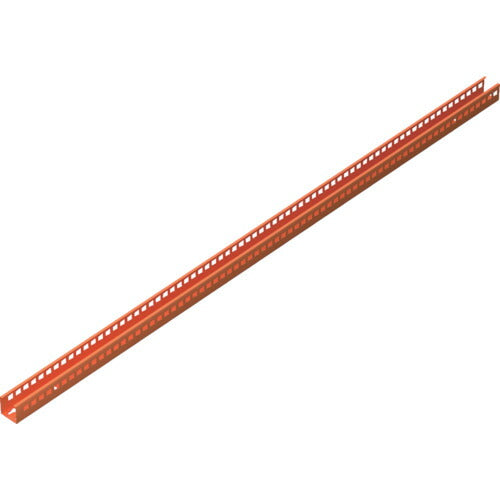 ＴＲＵＳＣＯ　スチール製中量ボルトレス棚用支柱　ＴＭ３型用　Ｈ１８００用　オレンジ MM-6H(OR)