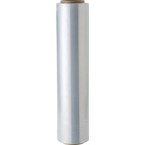 【5巻セット】 ＴＲＵＳＣＯ　ストレッチフイルム　薄手エコノミータイプ　厚み８ミクロンＸ５００ＭＭＸ６００Ｍ SFIE8-500A