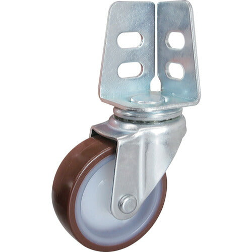 ＴＲＵＳＣＯ アングル式ウレタンキャスター 自在 Φ５０ TYSA-50UR