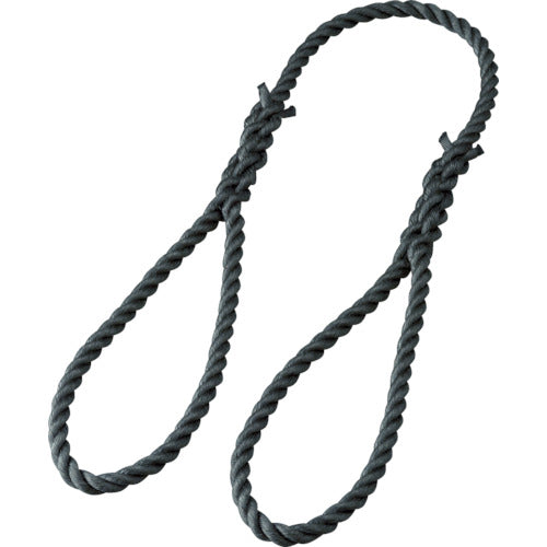 ＴＲＵＳＣＯ　台付ポリプロピレンロープ　線径１２ｍｍＸ長さ３ｍ TPP-123