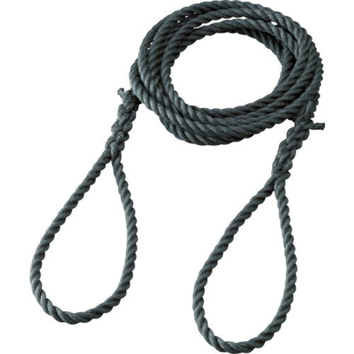 ＴＲＵＳＣＯ　台付ポリプロピレンロープ　線径１２ｍｍＸ長さ５ｍ TPP-125