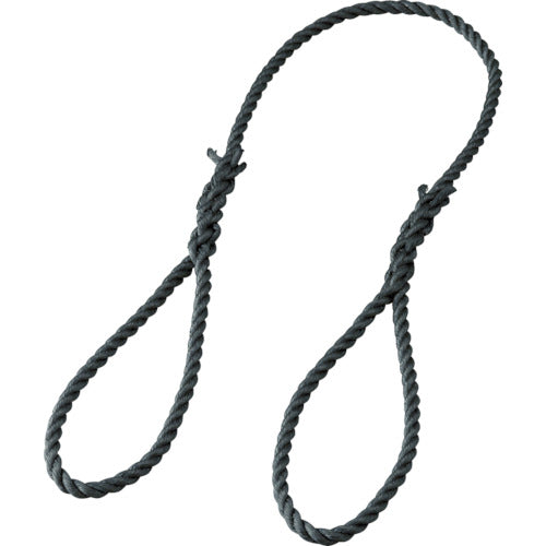 ＴＲＵＳＣＯ　台付ポリプロピレンロープ　線径９ｍｍＸ長さ４ｍ TPP-94