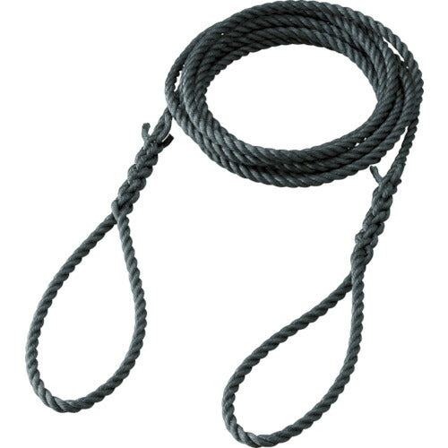 ＴＲＵＳＣＯ　台付ポリプロピレンロープ　線径９ｍｍＸ長さ５ｍ TPP-95