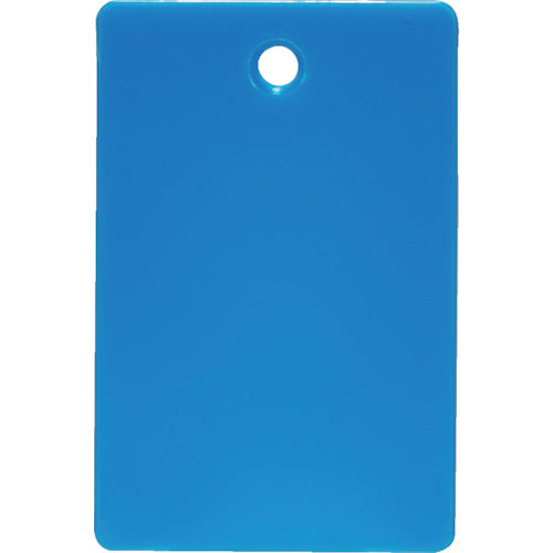 ＴＲＵＳＣＯ　スチロール番号札　無地　長方形　小　４５Ｘ３０ｍｍ　５枚入　空色 TRFS-LB