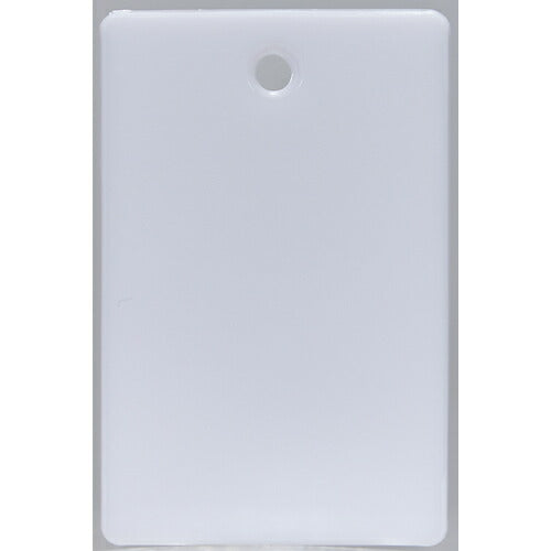 ＴＲＵＳＣＯ　スチロール番号札　無地　長方形　小　４５Ｘ３０ｍｍ　５枚入　白 TRFS-W
