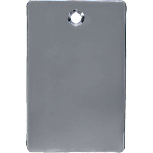 ＴＲＵＳＣＯ　スチロール番号札　無地　長方形　小　４５Ｘ３０ｍｍ　５枚入　クリア TRFS-CL