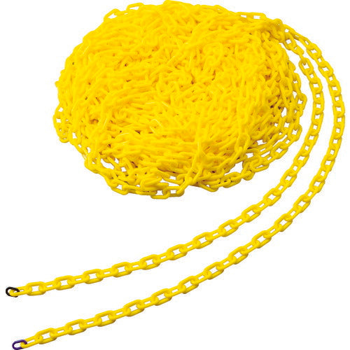 ＴＲＵＳＣＯ　プラチェーン　６ＭＭＸ３０Ｍ　イエロー TPC-6Y