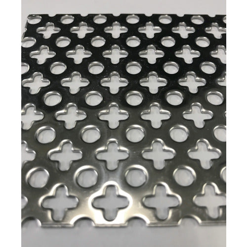 ＴＲＵＳＣＯ　ステンレスパンチングメタル１ｔ　〇＋　１０００Ｘ２０００ 304BA1-1000X2000