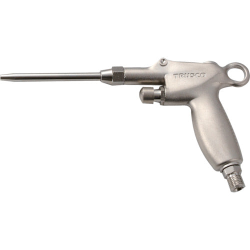 ＴＲＵＳＣＯ　エアダスター　ボタン式　ニップルタイプ　ノズル１００ｍｍ TD-10B-1
