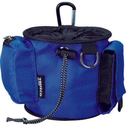 【取寄品】 ＴＲＵＳＣＯ コンパクトツールケース シボリポケット ブルー TCTC2003-BL 【送料都度見積】